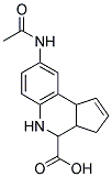 8-ACETYLAMINO-3A,4,5,9B-TETRAHYDRO-3 H-CYCLOPENTA[ C ]QUINOLINE-4-CARBOXYLIC ACID CAS#: 347362-65-6