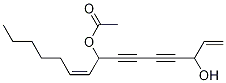 8-Acetoxypentadeca-1,9Z-diene-4,6-diyn-3-ol CAS#: 41682-30-8
