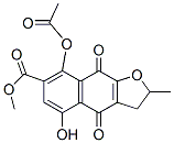 8-Acetyloxy-4,9-dioxo-5-hydroxy-2-methyl-2,3,4,9-tetrahydronaphtho[2,3-b]furan-7-carboxylic acid methyl ester CAS#: 32638-05-4