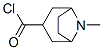 8-Azabicyclo[3.2.1]octane-3-carbonyl chloride, 8-methyl- (9CI) CAS#: 124946-97-0