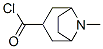 8-Azabicyclo[3.2.1]octane-3-carbonyl chloride, 8-methyl-, exo- (9CI) CAS#: 117843-59-1