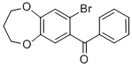 (8-BROMO-3,4-DIHYDRO-2H-1,5-BENZODIOXEPIN-7-YL)(PHENYL)METHANONE CAS#: 175136-38-6