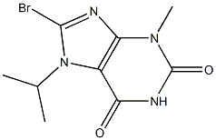8-BroMo-3,7-dihydro-3-Methyl-7-(1-Methylethyl)-1H-purine-2,6-dione CAS#: 123980-53-0