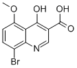 8-Bromo-4-hydroxy-5-methoxy- quinoline-3-carboxylic acid CAS#: 161405-29-4