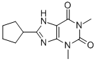 8-CYCLOPENTYL-1,3-DIMETHYLXANTHINE CAS#: 35873-49-5