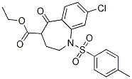 8-Chloro-2,3,4,5-tetrahydro-1-[(4-methylphenyl)sulfonyl]-5-oxo-1H-1-benzazepine-4-carboxylic acid ethyl ester CAS#: 143771-90-8