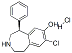 8-Chloro-2,3,4,5-tetrahydro-5-phenyl-1H-3-benzazepin-7-ol, hydrochloride, (S) CAS#: 135556-21-7