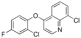 8-Chloro-4-(2-chloro-4-fluorophenoxy)quinoline CAS#: 124495-31-4
