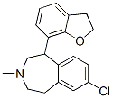 (+)-8-Chloro-5-[(2,3-dihydrobenzofuran)-7-yl]-3-methyl-2,3,4,5-tetrahydro-1H-3-benzazepine CAS#: 135925-21-2