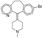 8-Deschloro-8-bromo-N-methyl Desloratadine CAS#: 130642-57-8