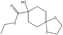 8-Hydroxy-1,4-dioxaspiro[4.5]decane-8-carboxylic acid ethyl ester CAS#: 134970-49-3