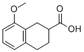 8-METHOXY-1,2,3,4-TETRAHYDRONAPHTHALENE-2-CARBOXYLIC ACID CAS#: 32178-63-5