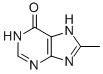 8-Methyl-7H-purin-6-ol CAS#: 30467-02-8