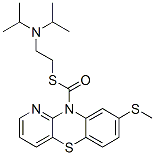 8-(Methylthio)-10H-pyrido[3,2-b][1,4]benzothiazine-10-carbothioic acid S-[2-[bis(1-methylethyl)amino]ethyl] ester CAS#: 35806-01-0