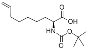 8-Nonenoic acid, 2-[[(1,1-dimethylethoxy)carbonyl]amino]-, (2S)- CAS#: 300831-21-4