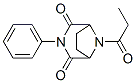 8-Propionyl-3-phenyl-3,8-diazabicyclo[3.2.1]octane-2,4-dione CAS#: 35142-71-3
