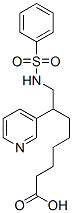 8-(benzenesulfonamido)-7-(3-pyridinyl)octanoic acid CAS#: 134162-37-1