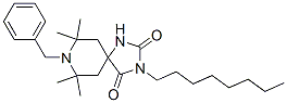 8-benzyl-7,7,9,9-tetramethyl-3-octyl-1,3,8-triazaspiro[4.5]decane-2,4-dione CAS#: 40074-68-8