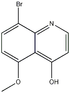8-bromo-5-methoxyquinolin-4-ol CAS#: 161405-28-3