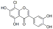 8-chloro-3',4',5,7-tetrahydroxyisoflavone CAS#: 124236-24-4