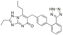 8-ethyl-2-propyl-3-[[4-[2-(2H-tetrazol-5-yl)phenyl]phenyl]methyl]-1,5, 7,9-tetrazabicyclo[4.3.0]nona-2,5,7-trien-4-one CAS#: 168152-74-7