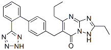 8-ethyl-4-propyl-3-[[4-[2-(2H-tetrazol-5-yl)phenyl]phenyl]methyl]-1,5, 7,9-tetrazabicyclo[4.3.0]nona-3,5,7-trien-2-one CAS#: 168152-69-0