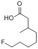 8-fluoro-3-methyl-octanoic acid CAS#: 462-12-4