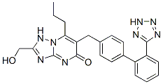 8-(hydroxymethyl)-2-propyl-3-[[4-[2-(2H-tetrazol-5-yl)phenyl]phenyl]me thyl]-1,5,7,9-tetrazabicyclo[4.3.0]nona-2,5,7-trien-4-one CAS#: 168152-84-9