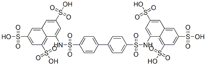 8,8'-((1,1'-Biphenyl)-4,4'-diylbis(sulfonylimino))bis-1,3,6-naphthalenetrisulfonic acid CAS#: 144790-67-0