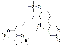 8,9,15,16-Tetrakis[(trimethylsilyl)oxy]octadecanoic acid methyl ester CAS#: 35508-17-9