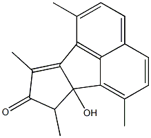8H-Cyclopent[a]acenaphthylen-8-one, 6b,7-dihydro-6b-hydroxy-1,6,7,9-tetraMethyl- CAS#: 146885-82-7