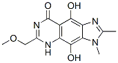 8H-Imidazo[4,5-g]quinazolin-8-one,  3,5-dihydro-4,9-dihydroxy-6-(methoxymethyl)-2,3-dimethyl-  (9CI) CAS#: 121732-24-9