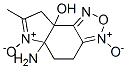 8aH-Pyrrolo[3,2-e]-2,1,3-benzoxadiazol-8a-ol,5a-amino-4,5,5a,8-tetrahydro-7-methyl-,3,6-dioxide(9CI) CAS#: 164355-85-5