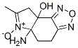 8aH-Pyrrolo[3,2-e]-2,1,3-benzoxadiazol-8a-ol,5a-amino-4,5,5a,8-tetrahydro-7-methyl-,6-oxide(9CI) CAS#: 164355-82-2