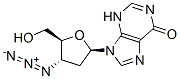 9-[(2R,4S,5S)-4-azido-5-(hydroxymethyl)oxolan-2-yl]-3H-purin-6-one CAS#: 116597-13-8
