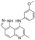 9-((3-methoxyphenyl)amino)-7-methyl-1H-pyrazolo(3,4-f)quinoline CAS#: 144588-46-5