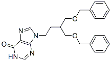 9-[4-(Benzyloxy)-3-[(benzyloxy)methyl]butyl]-1H-purin-6(9H)-one CAS#: 34075-72-4