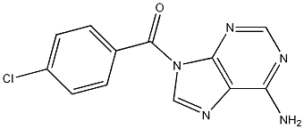 9-(4-Chlorobenzoyl)-9H-purin-6-amine CAS#: 126749-53-9
