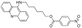 9-((6-(4-nitrobenzoyloxy)hexyl)amino)acridine CAS#: 140866-77-9