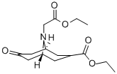 9-Azabicyclo[3.3.1]Nonane-9-Acetic Acid, 3-(Ethoxycarbonyl)-7-Oxo-, Ethyl Ester CAS#: 115956-03-1