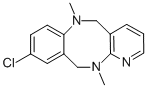 9-CHLORO-6,12-DIMETHYL-5,6,11,12-TETRAHYDRO-1,6,12-TRIAZA-DIBENZO[A,E]CYCLOOCTENE CAS#: 284491-73-2