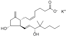 9-DEOXY-9-METHYLENE-16,16-DIMETHYL PROSTAGLANDIN E2, POTASSIUM SALT CAS#: 122576-55-0
