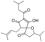 9-Hydroxy-2-isopropyl-8-isovaleryl-6-(3-methyl-2-butenyl)-1-oxaspiro[4.4]non-8-ene-4,7-dione CAS#: 31319-12-7