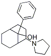 9-Phenyl-2-(1-pyrrolidinyl)bicyclo[3.3.1]nonan-9-ol CAS#: 36524-99-9