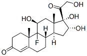9-fluoro-11beta,16alpha,17,21-tetrahydroxypregn-4-ene-3,20-dione CAS#: 337-02-0