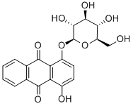 9,10-ANTHRACENEDIONE, 1-(beta-D-GLUCOPYRANOSYLOXY)-4-HYDROXY- CAS#: 39115-11-2