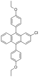9,10-BIS(4-ETHOXYPHENYL)-2-CHLOROANTHRACENE CAS#: 135965-21-8