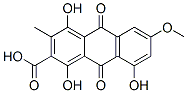 9,10-Dihydro-1,4,8-trihydroxy-6-methoxy-3-methyl-9,10-dioxo-2-anthracenecarboxylic acid CAS#: 39012-25-4