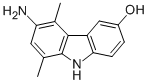 9H-Carbazol-3-ol, 6-amino-5,8-dimethyl- CAS#: 130005-62-8