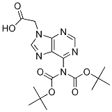 9H-Purine-9-acetic acid, 6-[bis[(1,1-diMethylethoxy)carbonyl]aMino]- CAS#: 175695-25-7